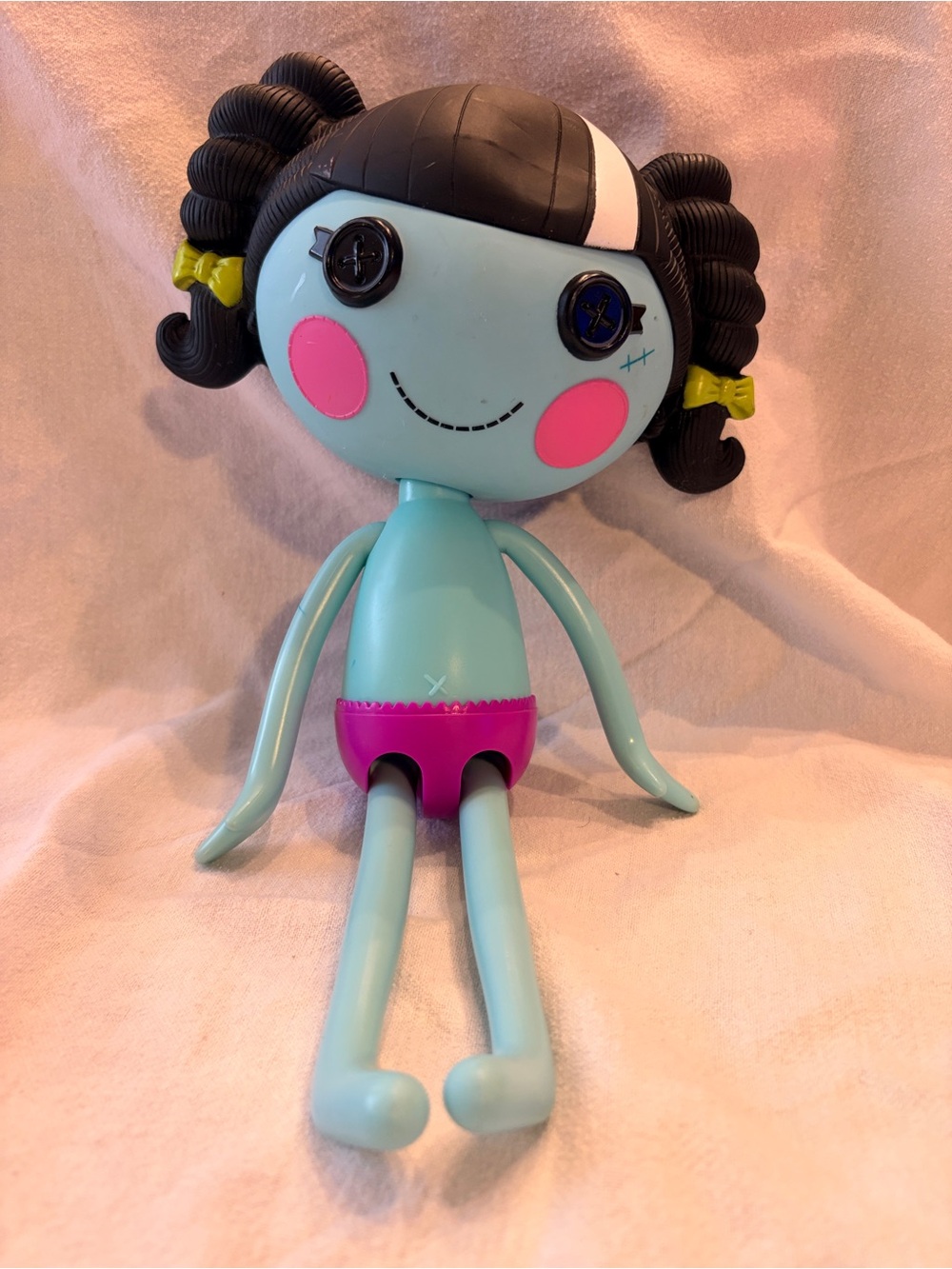 Lalaloopsy Scraps Stitched N Sewn 12” Doll 2010 Blue Frankenstein HTF